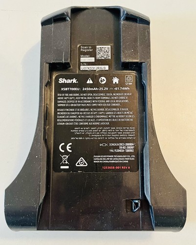 Genuine shark vacuum battery - shark,