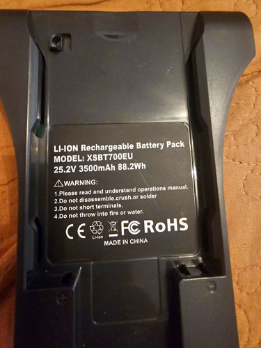 Xsbt700eu ion rechargeable - li-ion,