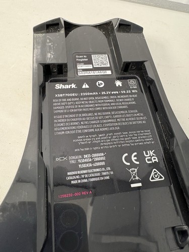 Genuine shark battery - genuine,